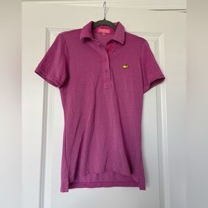 Magnolia Lane Masters Women's Pink Golf Polo Shirt Size Small